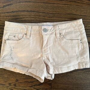 NWOT YMI Light Tan Jean Shorts